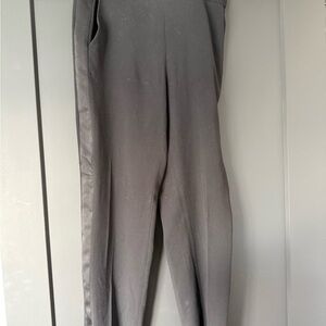 Black tuxedo stripe pants